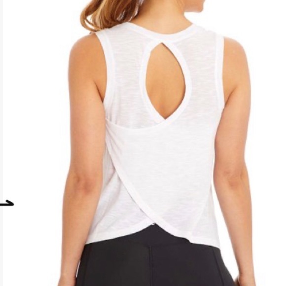 Balance Collection Tops - Balance collection white canyon singlet tank